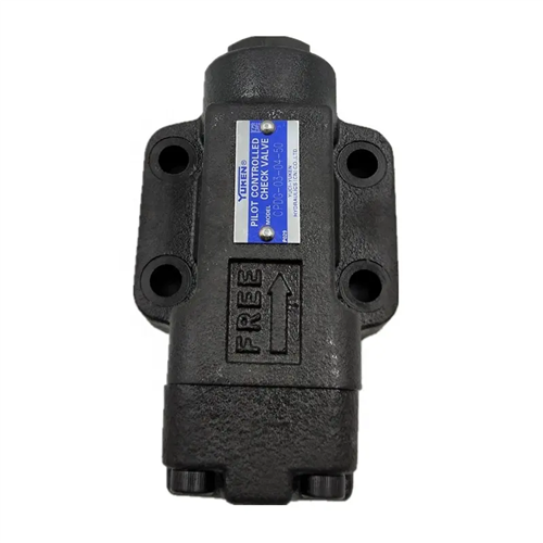 YUKEN CPT CPDT CPG CPDG-03 06 10-E-04/20/35/50-50 Hidrauliniai pilotiniai atbuliniai vožtuvai CPDG-03-04-50
